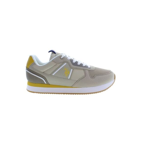 U.S. POLO ASSN. Beige Polyurethane Men Men's Sneaker